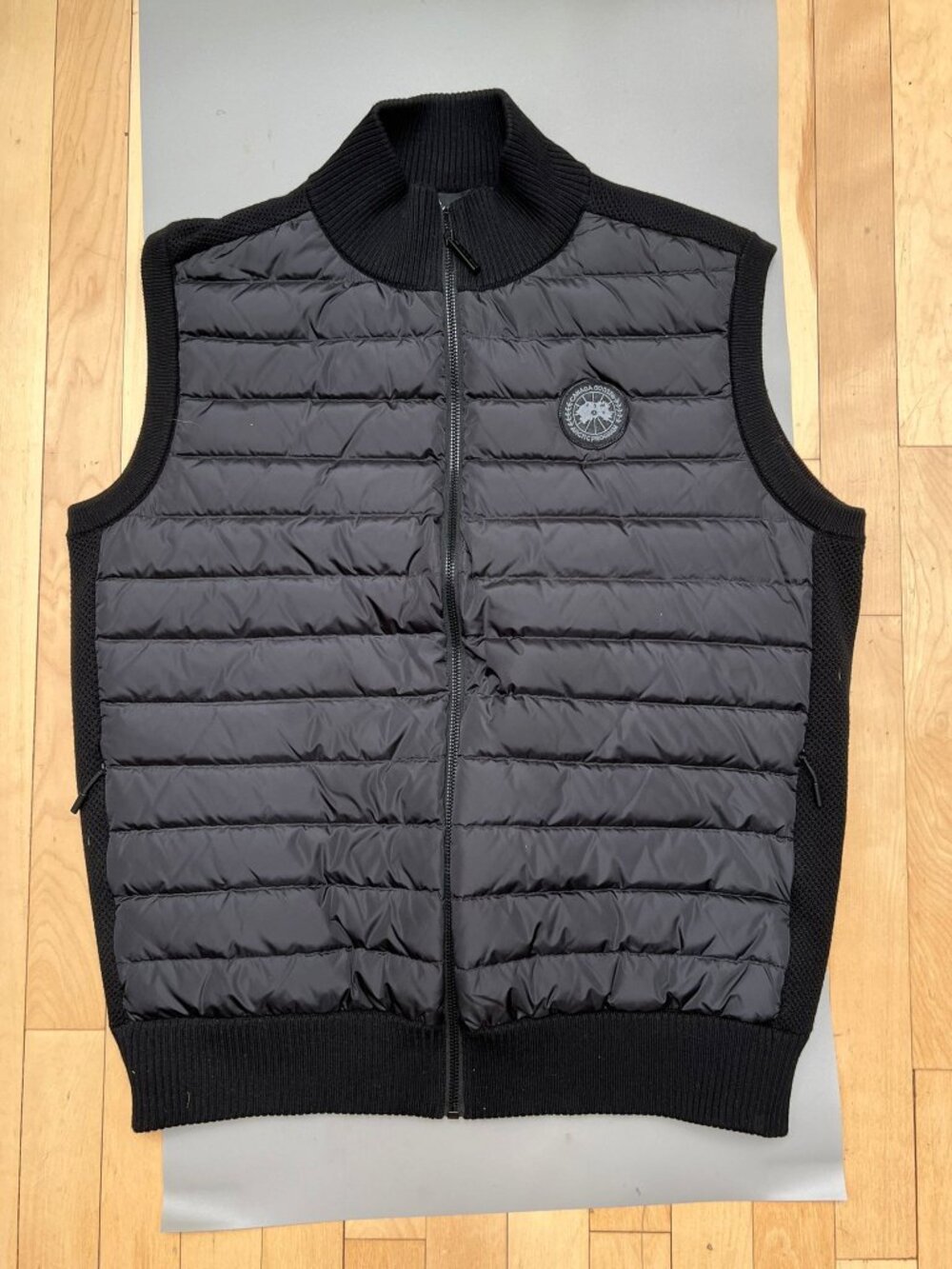 Canada Goose - HyBridge Knit Vest - Black Label-Black XL Canada Goose